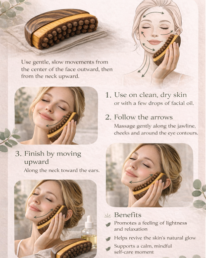 Lymphatic brush - Facial contours