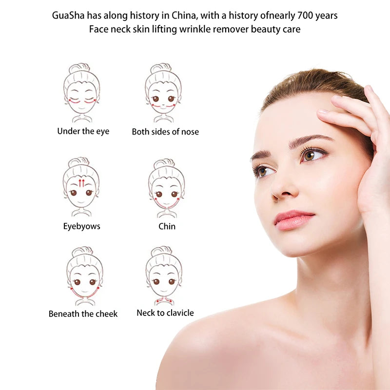 Gua Sha Facial Care – Jade Stone